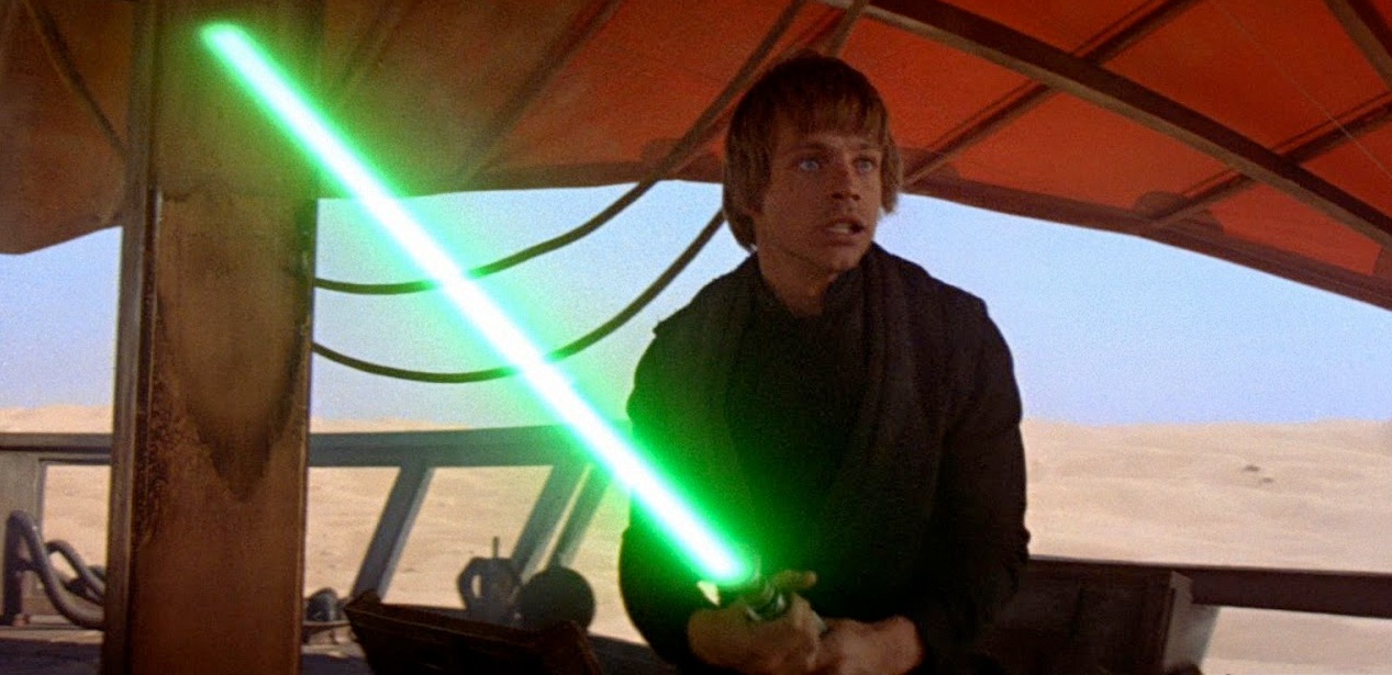 Green Crystal Lightsaber