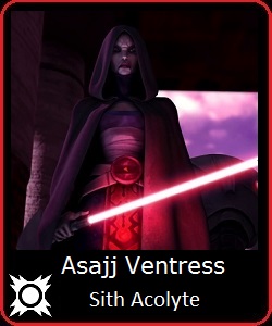 Sith Acolyte Asajj Ventress