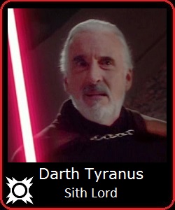 Sith Lord Darth Tyranus