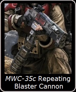 MWC-35c Repeating Blaster Cannon