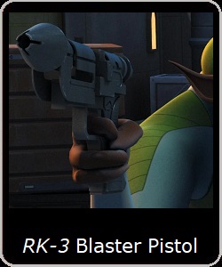 RK-3 Blaster Pistol