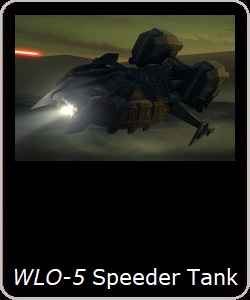 WLO-5 Speeder Tank